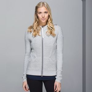Lululemon scuba style knit jacket